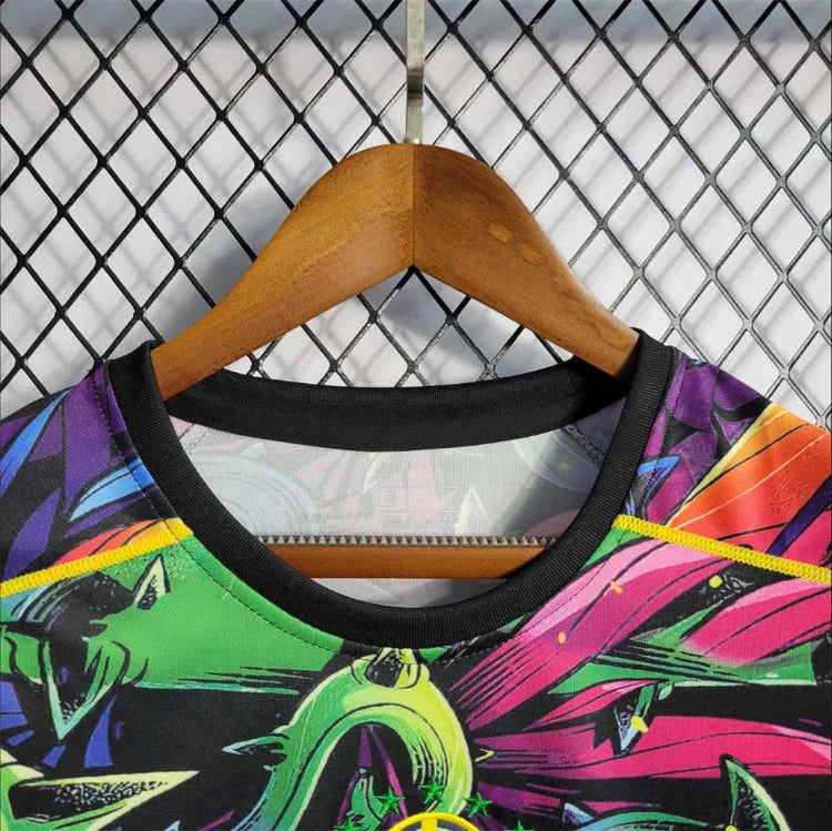 Maillots Extérieur Brésil 2022/2023 Camo Noir Taille non précisée