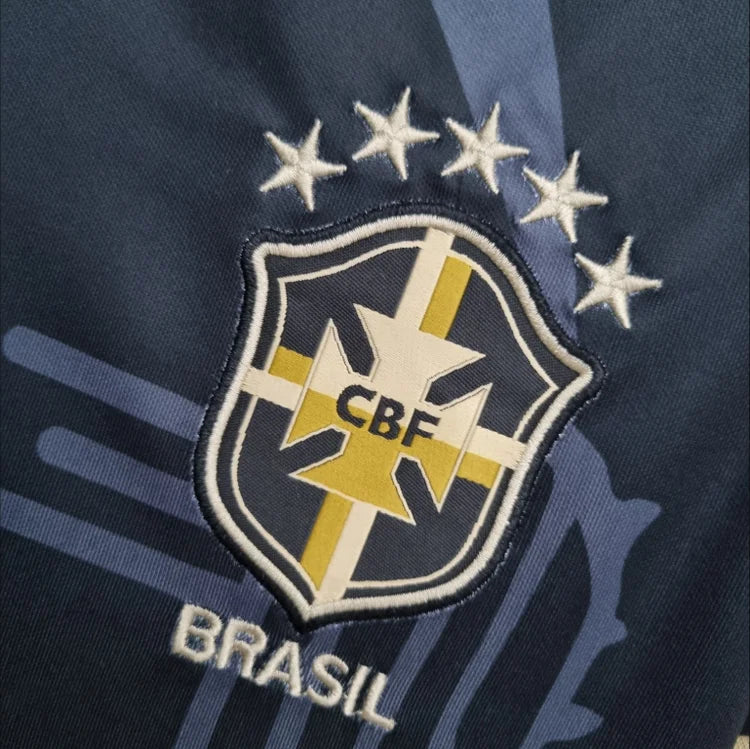 Maillots Femme Domicile Brésil 2022 Noir S-XL