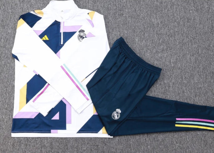 Survêtement Domicile Real Madrid 23/24 Blanc S-XXL