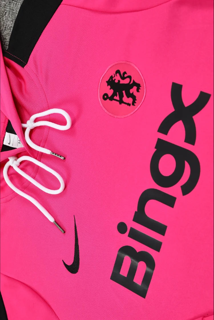 Survêtement Entraînement Chelsea 2024/2025 Rose S-XXL