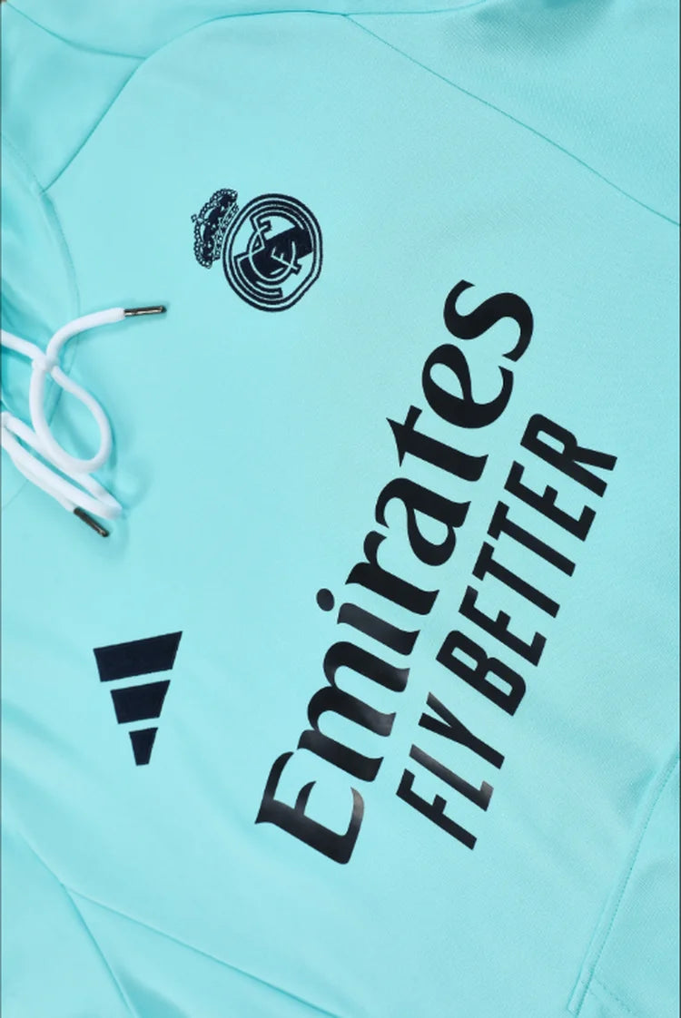 Survêtement Entraînement Real Madrid 2024/2025 Bleu clair S-XXL