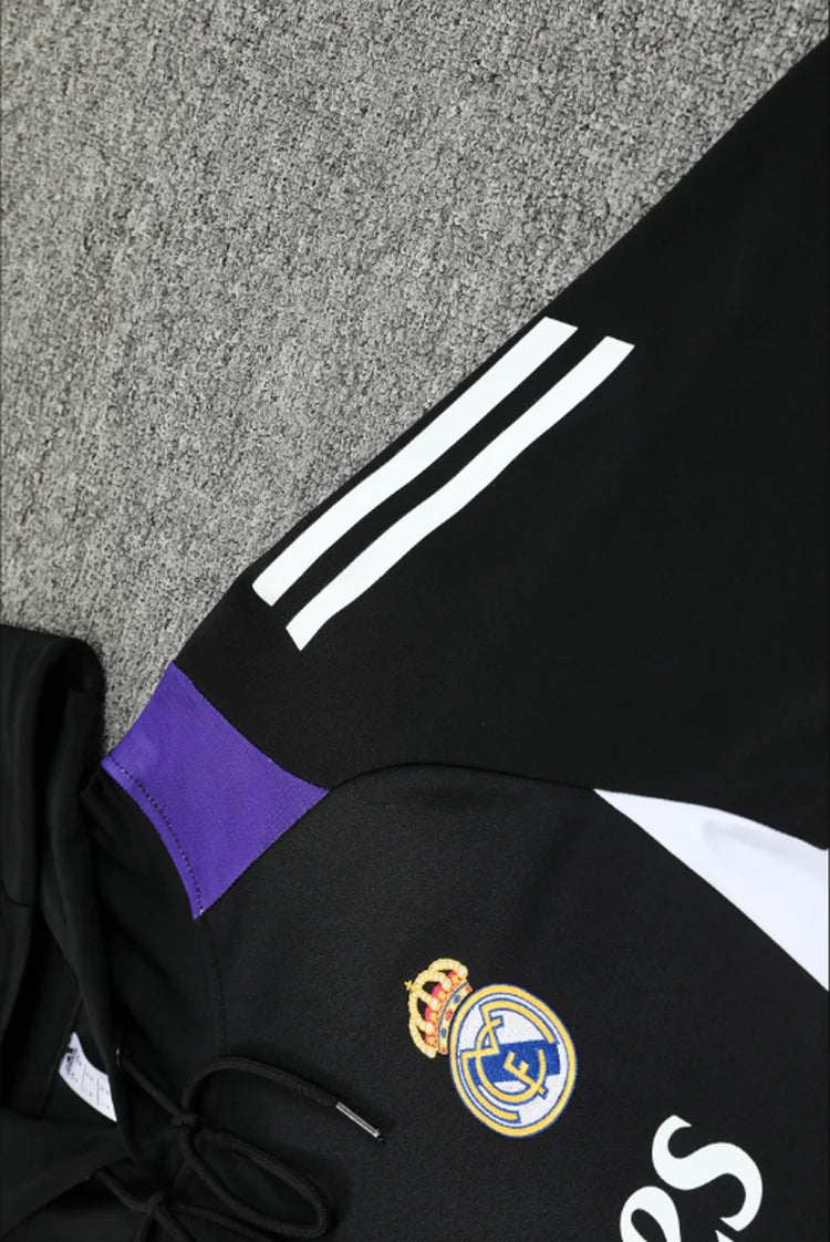 Survêtement Entraînement Real Madrid 2024/2025 Noir S-XXL