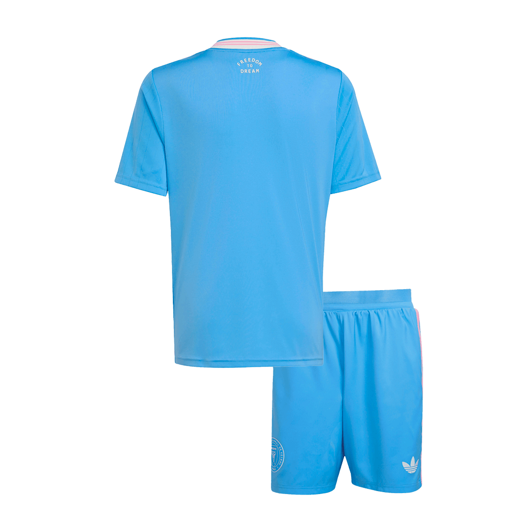 Ensemble Inter Miami 2025/2026 -Second Exterieur– Ensemble Officiel – Maillot + Short-Ensemble Enfant et Adulte