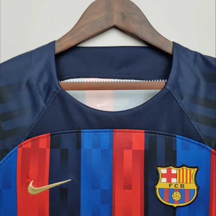 Maillots Femme Domicile Barcelone 2022/2023 Bleu S-XL
