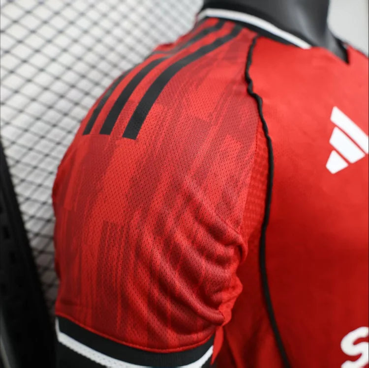 Maillots Homme Domicile Manchester United 2025/2026 Rouge S-XXL