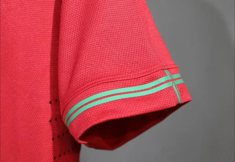 Maillots Homme Domicile Portugal 2012 Rouge S-3XL