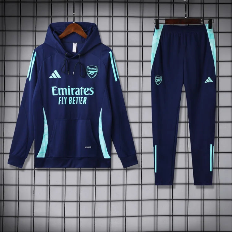 Survêtement Entraînement Arsenal 2024/2025 Bleu foncé S-XXL