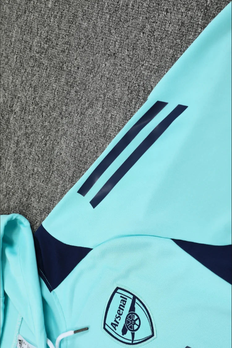 Survêtement Entraînement Arsenal 2024/2025 Bleu S-XXL