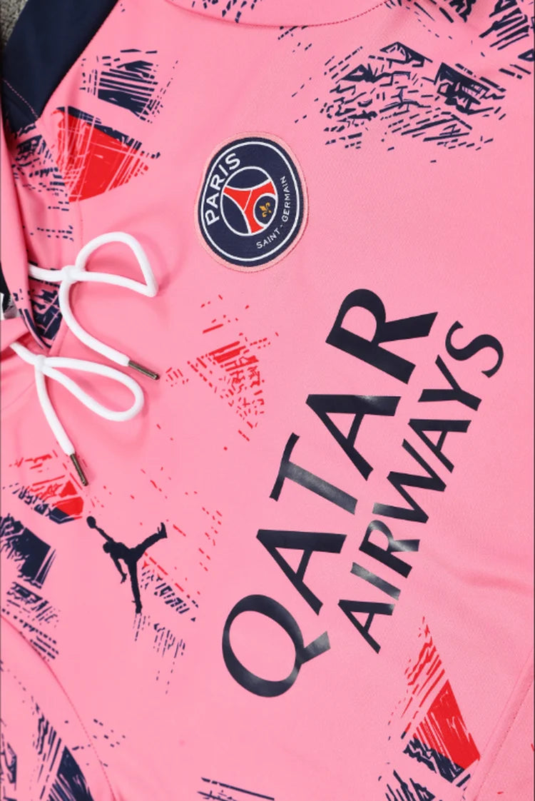 Survêtement Entraînement PSG 2024/2025 Rose S-XXL