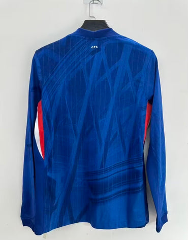 Maillots Chelsea FC-2025/2026-Homme-Domicile-Manches Longues-Blanc