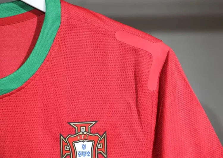 Maillots Homme Domicile Portugal 2012 Rouge S-3XL