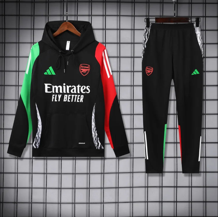 Survêtement Entraînement Arsenal 2024/2025 Noir S-XXL