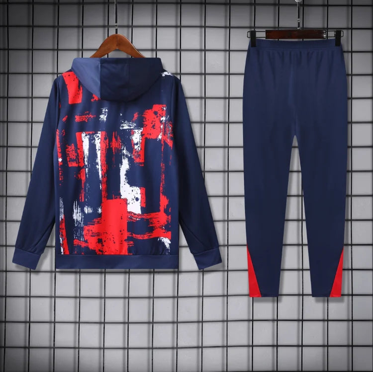 Survêtement Entraînement PSG 2024/2025 Bleu S-XXL