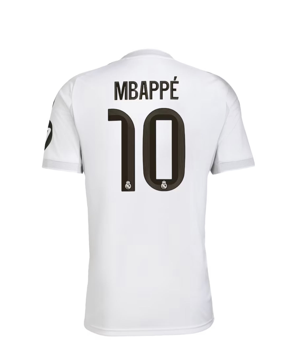 Maillot “Mbappe 10”- Officiel -Réal Madrid 2025/2026 – Maillot-Domicil-Manches Courtes-Hommes