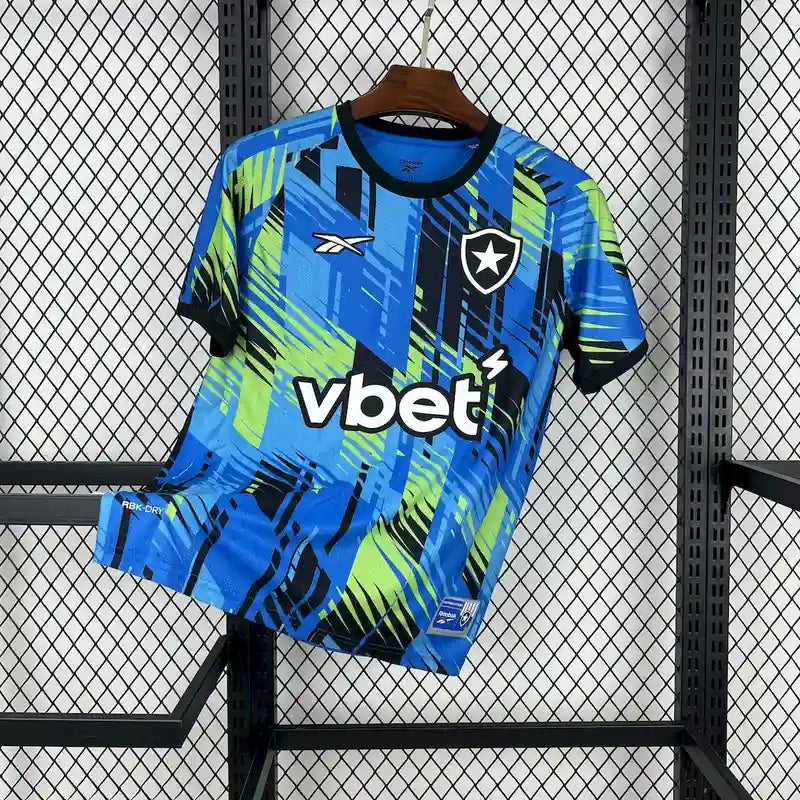 Maillot Gardien Botafogo 2025/2026 – Bleu Électrique – Aura 90 Edition