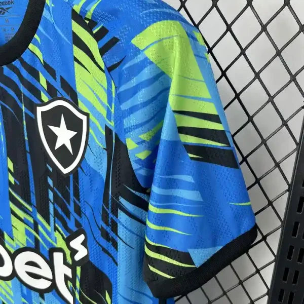 Maillot Gardien Botafogo 2025/2026 – Bleu Électrique – Aura 90 Edition