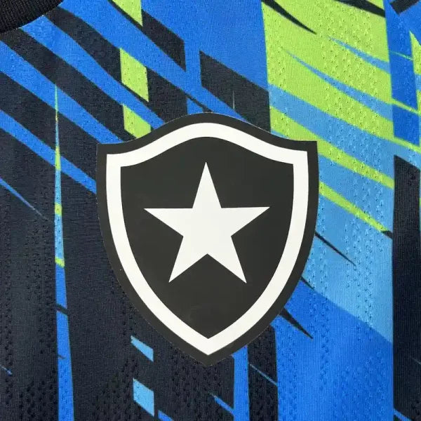 Maillot Gardien Botafogo 2025/2026 – Bleu Électrique – Aura 90 Edition