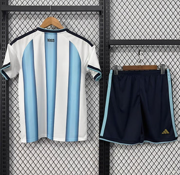 Ensemble Argentine Coupe du monde 2026/2027– Ensemble Officiel – Maillot + Short-Ensemble Adulte
