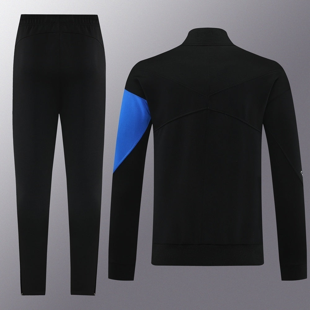 Ensemble Chelsea FC 2025/2026– Ensemble-Domicile- Homme-(Manches Longues,Noir et bleu