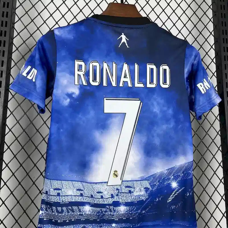 Ensemble enfant Real Madrid 2025/2026 –Edition spéciale CR7 Bleu