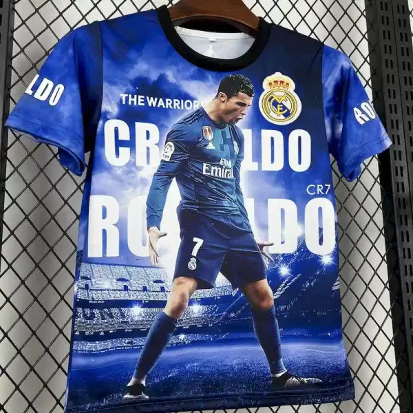 Ensemble enfant Real Madrid 2025/2026 –Edition spéciale CR7 Bleu