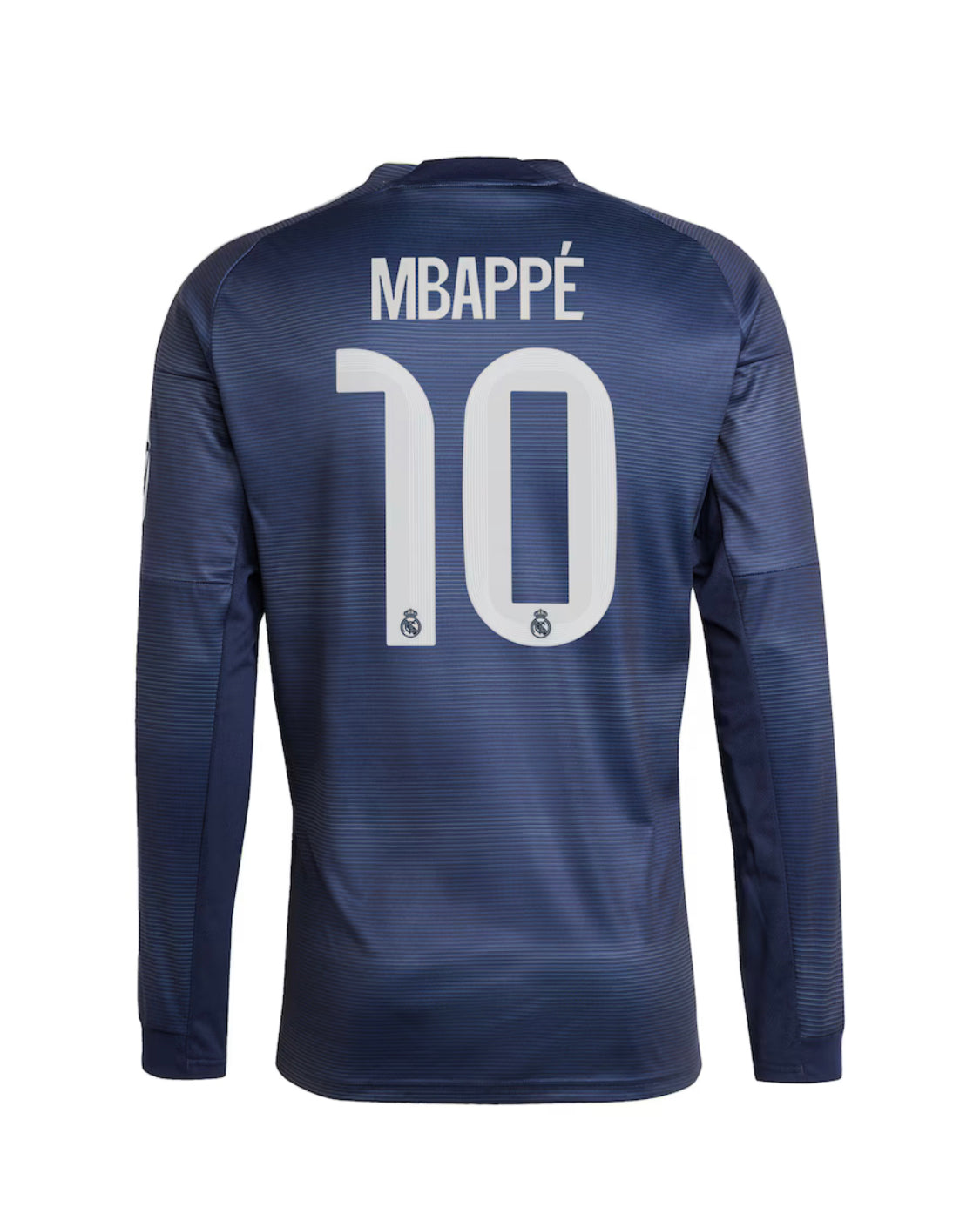 Maillot “Mbappe 10”- Officiel -Réal Madrid 2025/2026 – Maillot-Real Madrid Exterieur-Manches Longues-Hommes