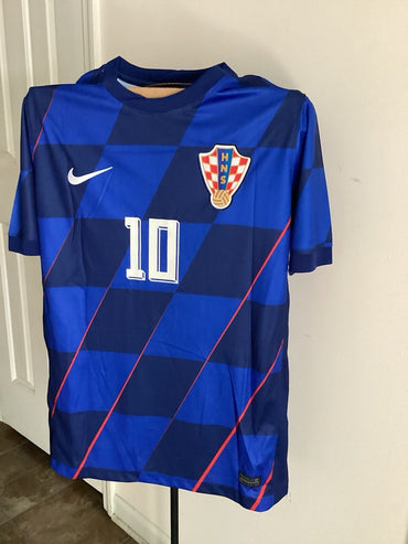Maillot « Modric 10 »-Croatie Exterieur 2026/2027-Hommes-Manches courtes-Coupe du monde 2026