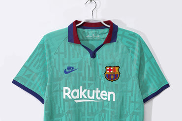 Maillot Barcelone-2025/2026-Édition « Rétro Commémoration 2019/2020 »Hommes-Manches courtes-