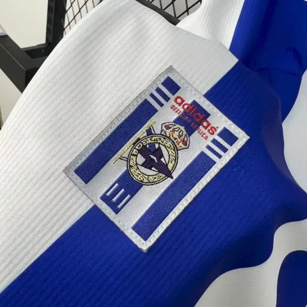 Maillot Rétro Deportivo La Coruña 1999/2000 – Domicile – Homme