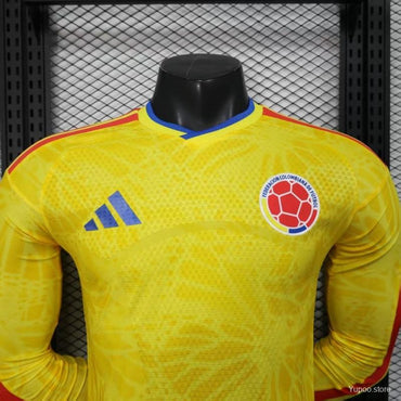 Maillot Colombie Coupe du Monde 2026/2027 Domicile Manches longues– Coupe du Monde 2026/2027-