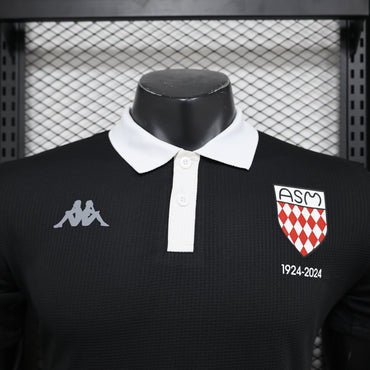 Maillot AS Monaco 2025/2026 Édition Anniversary 100 ans Black