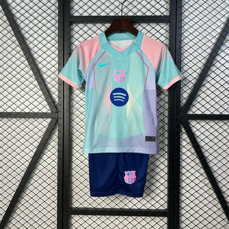 Ensemble enfant FC Barcelone 2025/2026 Edition Spéciale Blue