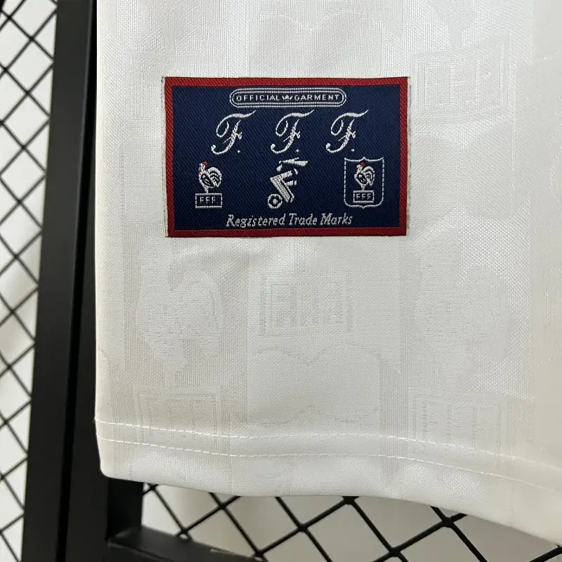Maillot France Rétro 1996 Extérieur - Blanc