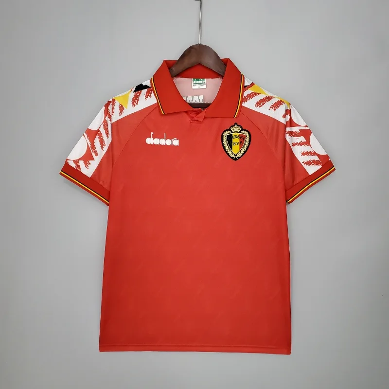 Maillot Belgique Extérieur 2024/2025- Maillot Homme Manche Courte