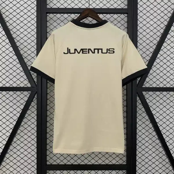 T-shirt Juventus 2025/26 Jaune Coton