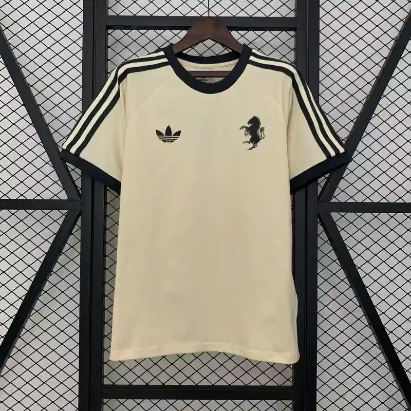 T-shirt Juventus 2025/26 Jaune Coton