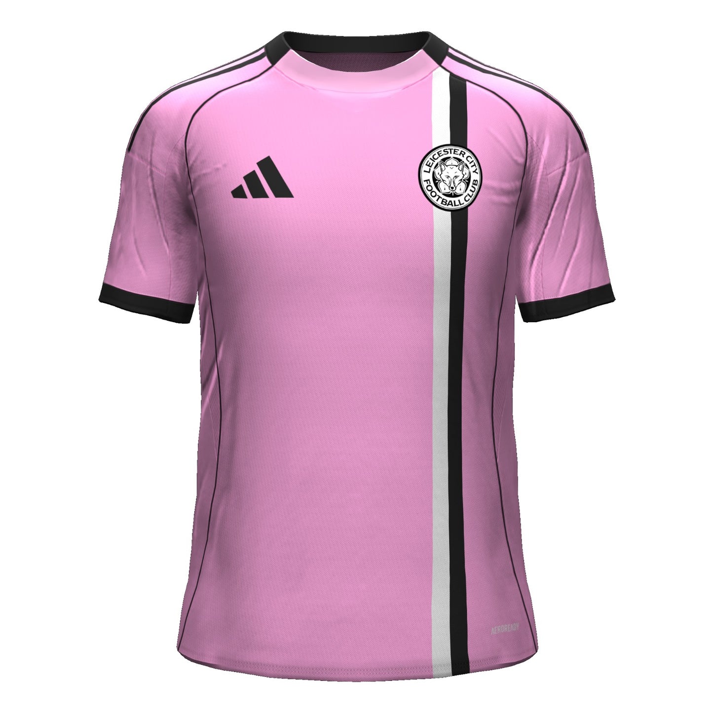 Maillot Leicester City FC 2025/2026 – Maillot Third Homme (Rose)