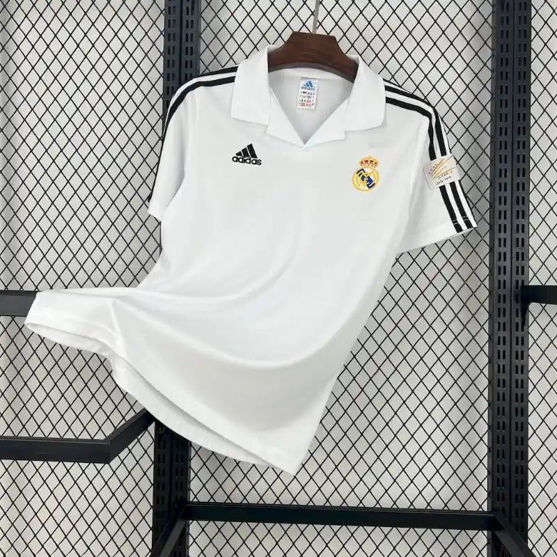 Maillot Real Madrid Rétro Homme 2000/2001 – Domicile Blanc