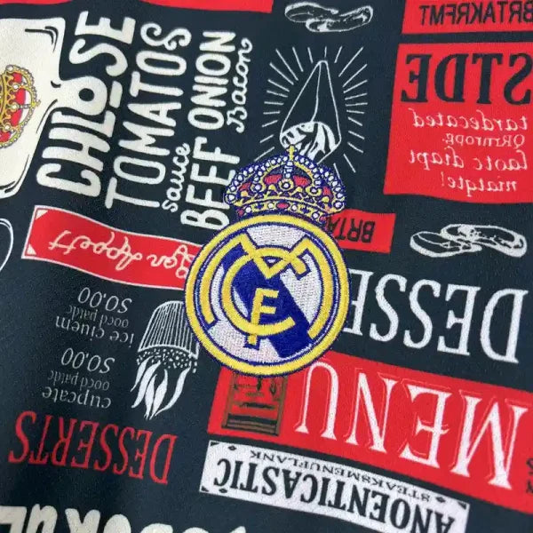 Maillot Real Madrid 2025/26 – Édition Spéciale "Food Culture"