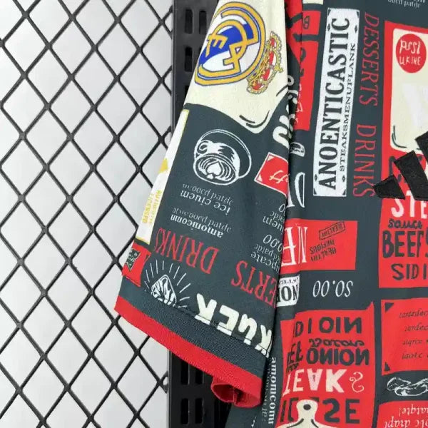 Maillot Real Madrid 2025/26 – Édition Spéciale "Food Culture"
