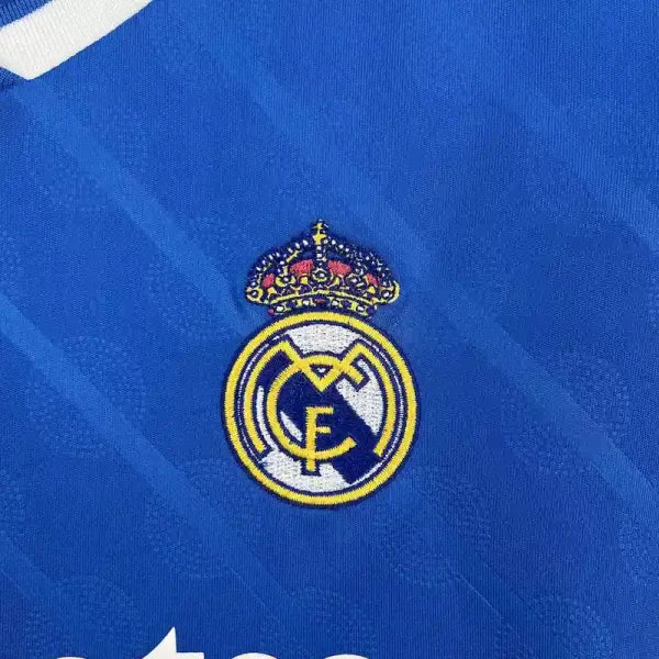 Maillot Real Madrid 2025/2026 – Maillot Extérieur à Manches Longues (Deuxième Version)
