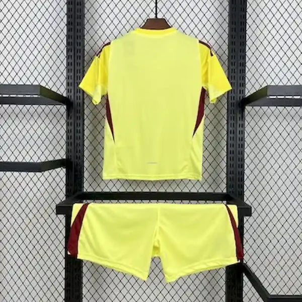 Maillot Gardien Real Madrid 2024/2025 – Troisième Tenue Jaune