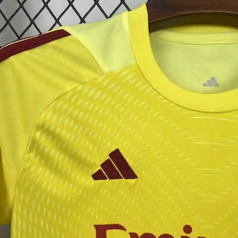 Maillot Gardien Real Madrid 2024/2025 – Troisième Tenue Jaune