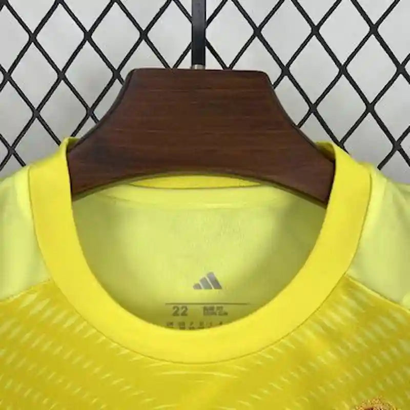 Maillot Gardien Real Madrid 2024/2025 – Troisième Tenue Jaune
