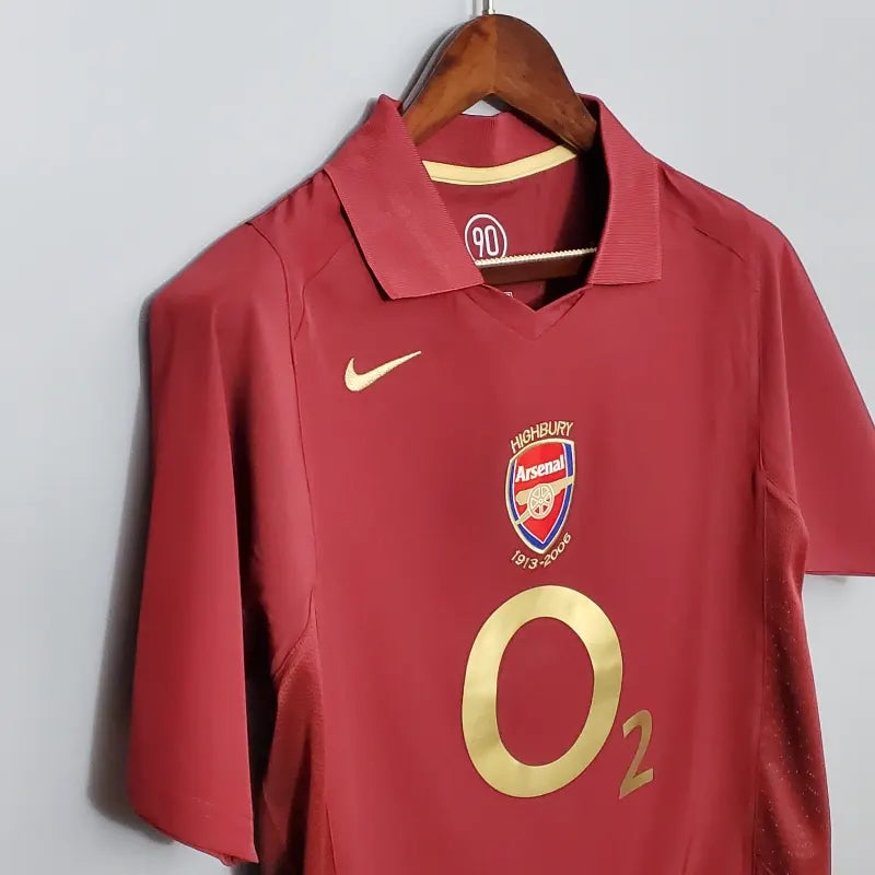 Maillot Rétro Arsenal 2005/2006 – Domicile