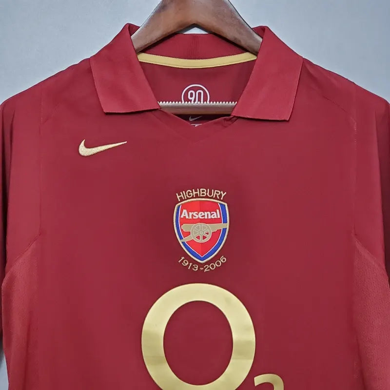 Maillot Rétro Arsenal 2005/2006 – Domicile