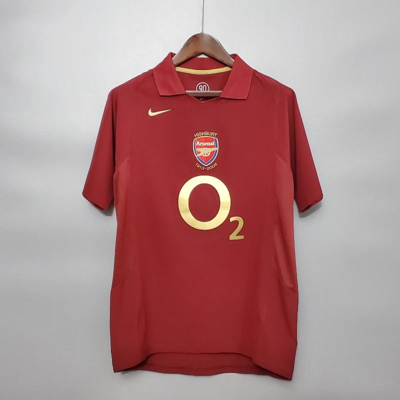 Maillot Rétro Arsenal 2005/2006 – Domicile