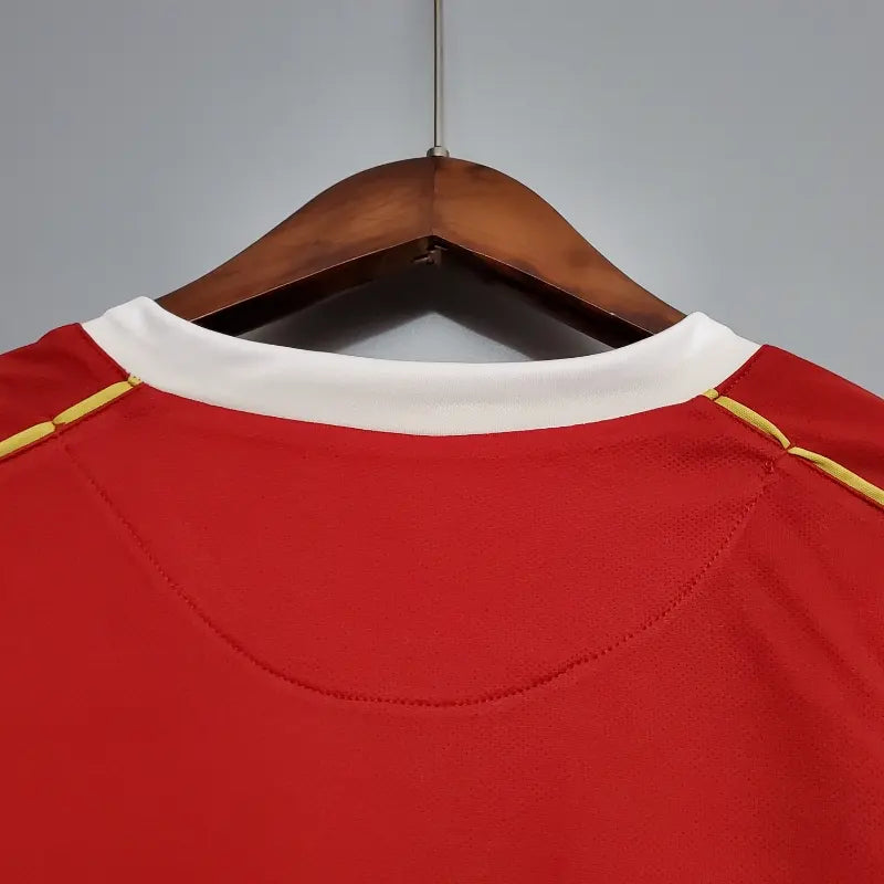 Maillots Manchester United 2006/2007 – Maillot Domicile Rétro Homme Manches courtes