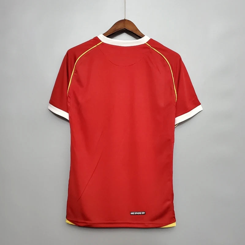 Maillots Manchester United 2006/2007 – Maillot Domicile Rétro Homme Manches courtes