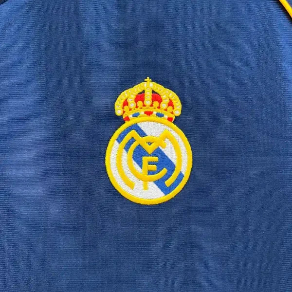 Maillot Real Madrid Rétro Homme 1998/2000 – Extérieur Bleu Marine